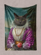 Load image into Gallery viewer, The Pink Princess - Custom Pet Blanket - NextGenPaws Pet Portraits
