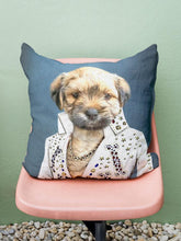 Load image into Gallery viewer, The Rock God - Custom Pet Pillow - NextGenPaws Pet Portraits
