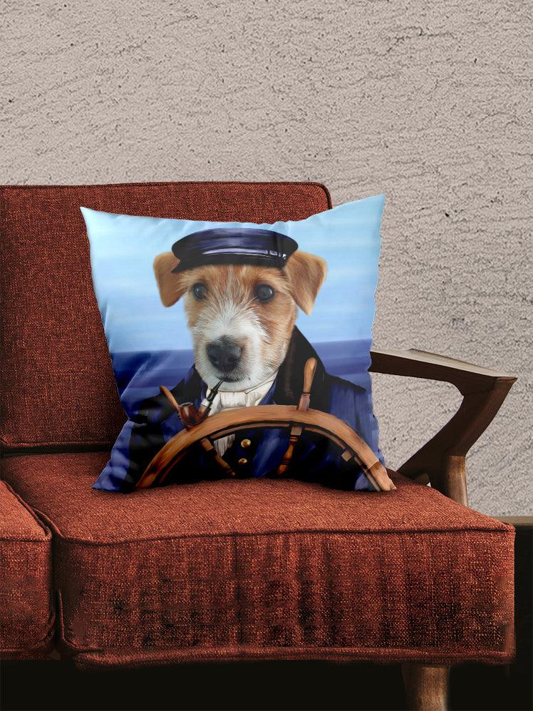 The Sailor - Custom Pet Pillow - NextGenPaws Pet Portraits