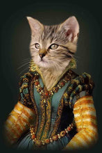 Load image into Gallery viewer, The Sapphire Princess - Custom Pet Portrait - NextGenPaws Pet Portraits

