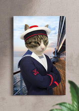 Load image into Gallery viewer, The Shipboy - Custom Pet Portrait - NextGenPaws Pet Portraits
