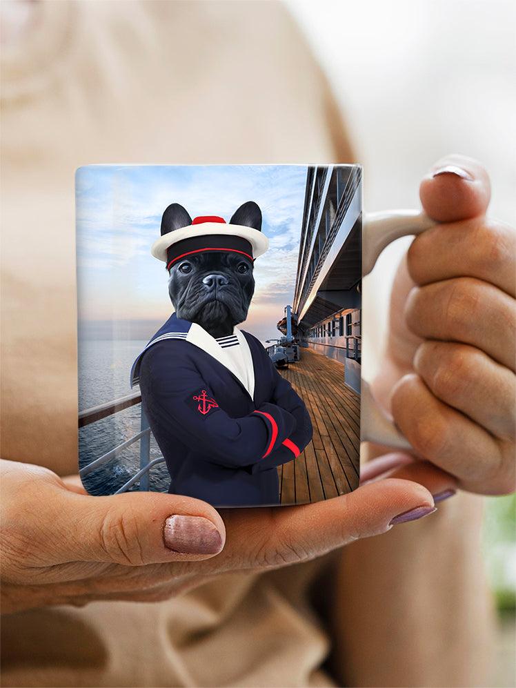 The Shipboy - Custom Pet Mug - NextGenPaws Pet Portraits