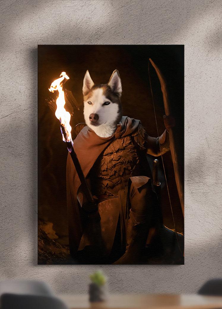 The Siillvan Elf - Custom Pet Portrait - NextGenPaws Pet Portraits