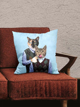 Load image into Gallery viewer, The Step Brothers - Custom Sibling Pet Pillow - NextGenPaws Pet Portraits
