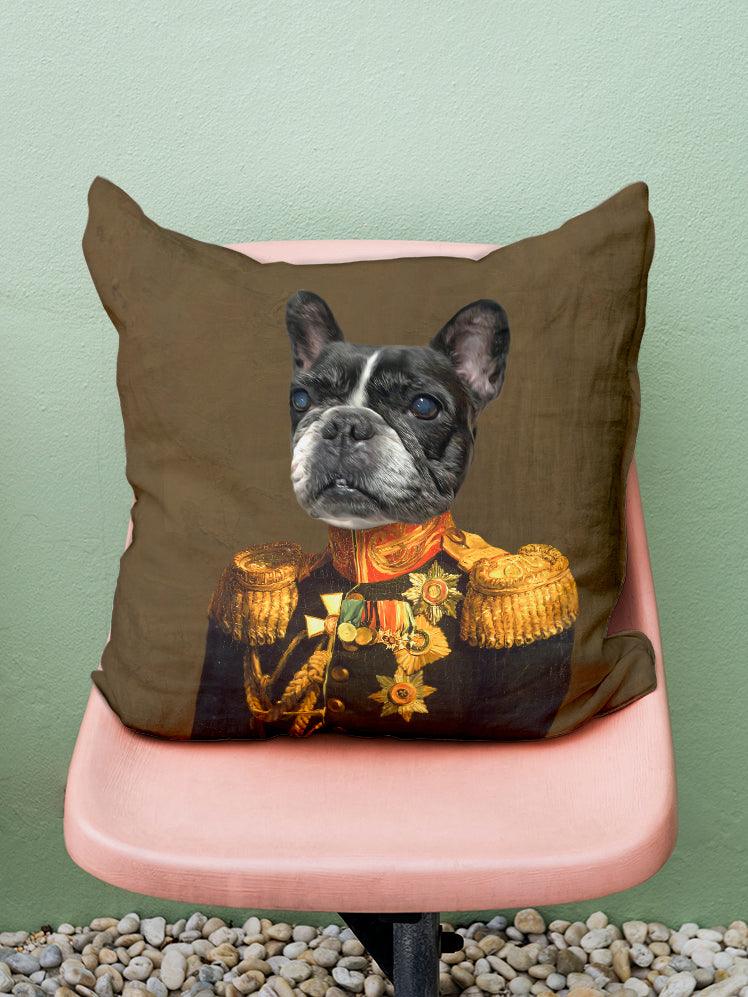 The Veteran - Custom Pet Pillow - NextGenPaws Pet Portraits