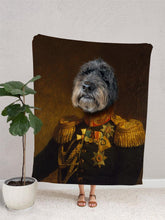 Load image into Gallery viewer, The Veteran - Custom Pet Blanket - NextGenPaws Pet Portraits
