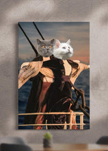 Load image into Gallery viewer, Titanic Paws - Custom Sibling Pet Portrait - NextGenPaws Pet Portraits
