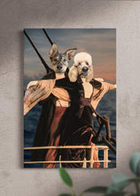 Load image into Gallery viewer, Titanic Paws - Custom Sibling Pet Portrait - NextGenPaws Pet Portraits
