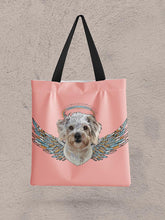 Load image into Gallery viewer, Vintage Angel - Custom Pet Tote Bag - NextGenPaws Pet Portraits
