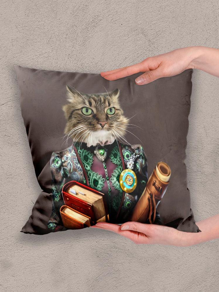 The Tutor - Custom Pet Pillow - NextGenPaws Pet Portraits