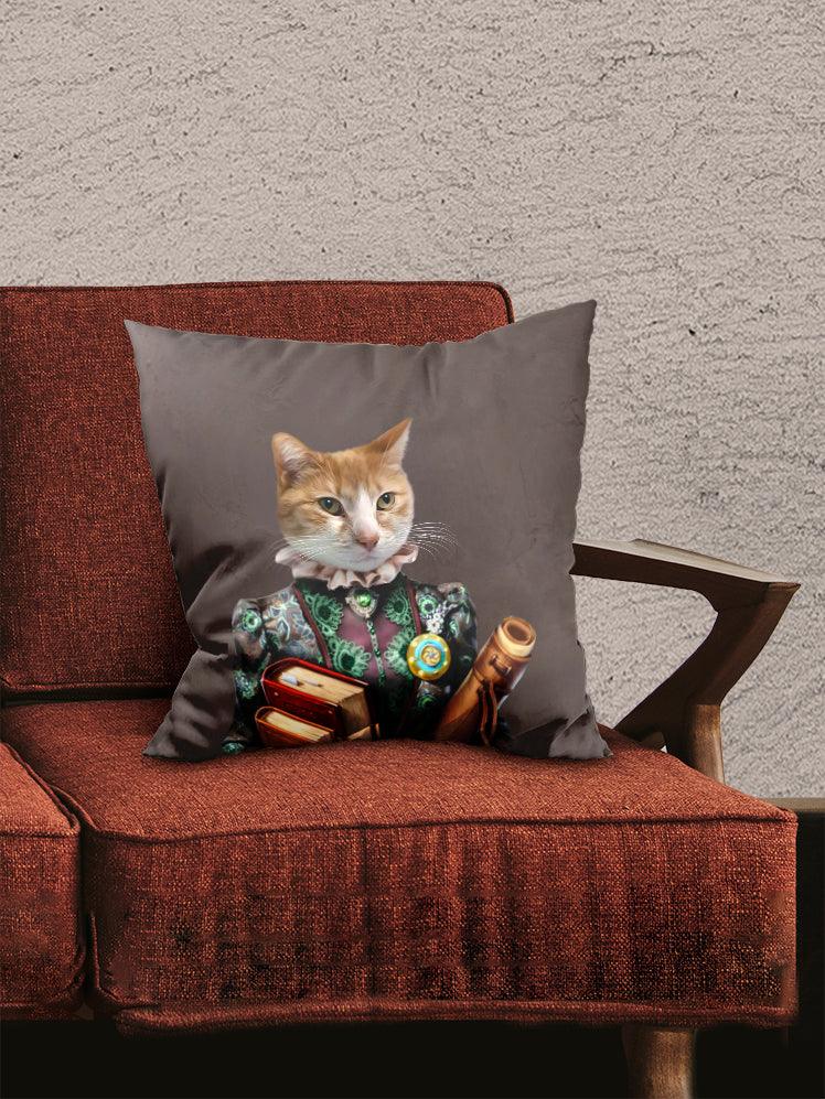 The Tutor - Custom Pet Pillow - NextGenPaws Pet Portraits