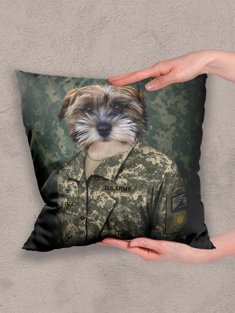 The US Army - Custom Pet Pillow - NextGenPaws Pet Portraits