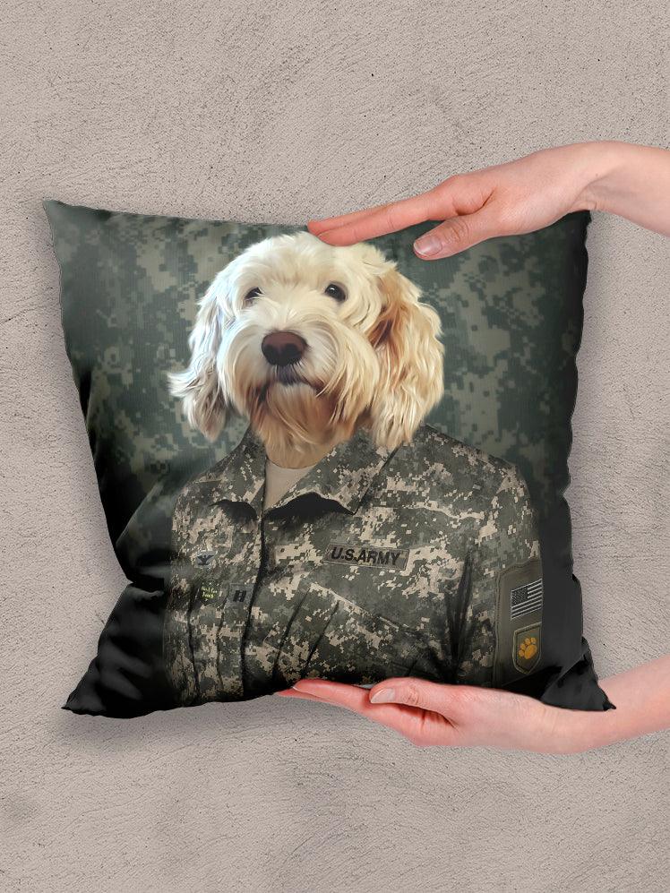The US Army - Custom Pet Pillow - NextGenPaws Pet Portraits