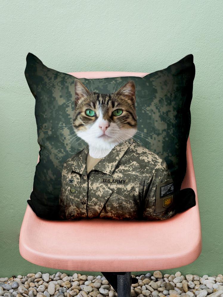 The US Army - Custom Pet Pillow - NextGenPaws Pet Portraits