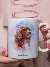 Load image into Gallery viewer, Vibrant WaterColour - Custom Pet Mug

