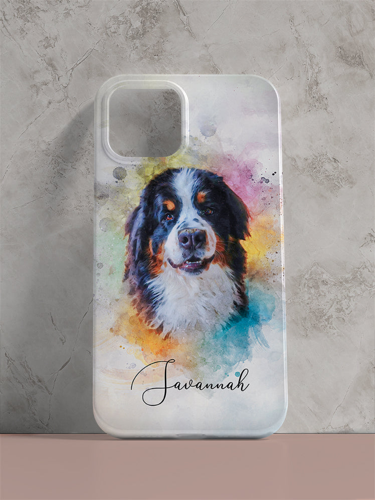 Vibrant WaterColour - Custom Pet Phone Cases