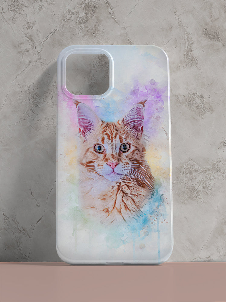Vibrant WaterColour - Custom Pet Phone Cases