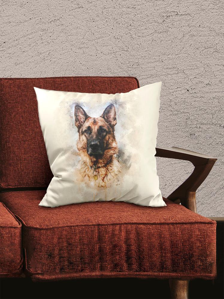 WaterColour - Custom Pet Pillow - NextGenPaws Pet Portraits