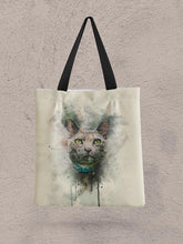Load image into Gallery viewer, WaterColour - Custom Pet Tote Bag - NextGenPaws Pet Portraits
