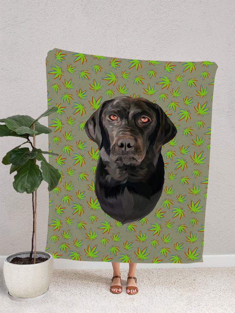 Funky Designs | Leaf - Custom Pet Blankets - NextGenPaws Pet Portraits