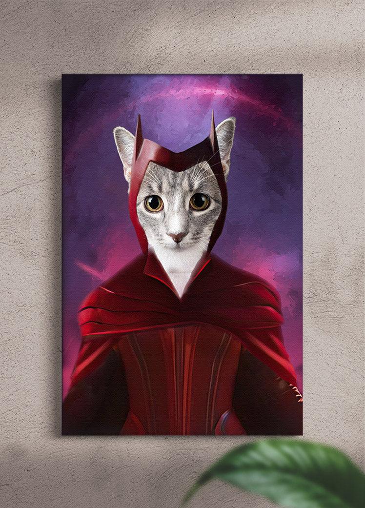 The Witch - Custom Pet Portrait - NextGenPaws Pet Portraits