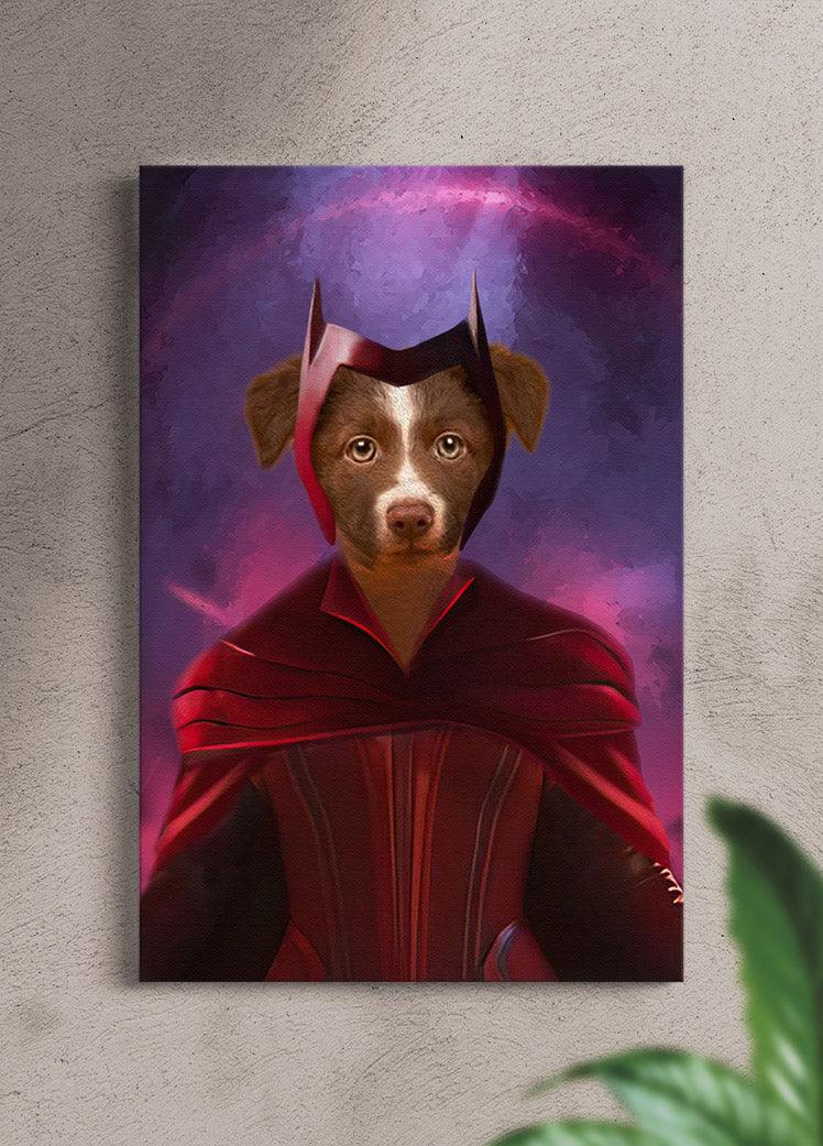 The Witch - Custom Pet Portrait - NextGenPaws Pet Portraits