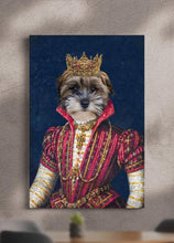 Load image into Gallery viewer, The Young Queen - Custom Pet Portrait - NextGenPaws Pet Portraits
