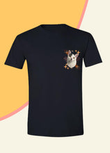 Load image into Gallery viewer, Bohemian Style Pocket - Unisex Custom Pet TShirt - NextGenPaws Pet Portraits
