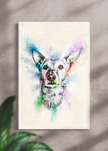 Load image into Gallery viewer, Colourful Painting - Custom Pet Canvas - NextGenPaws Pet Portraits
