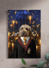 Load image into Gallery viewer, Harry Pawter - Custom Pet Portrait - NextGenPaws Pet Portraits
