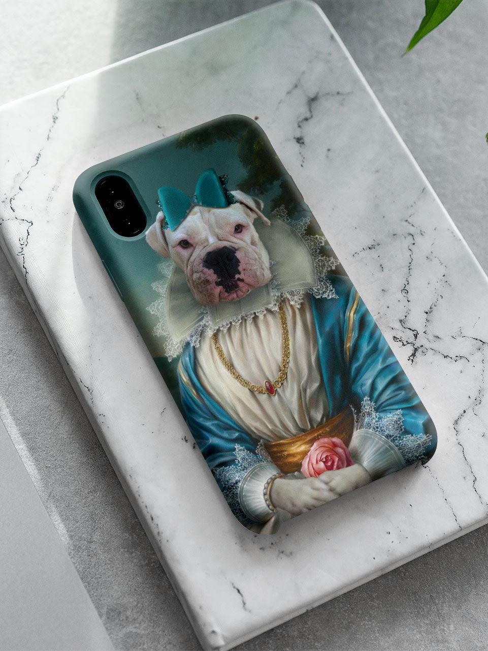 The Blue Princess - Custom Pet Phone Cases - NextGenPaws Pet Portraits