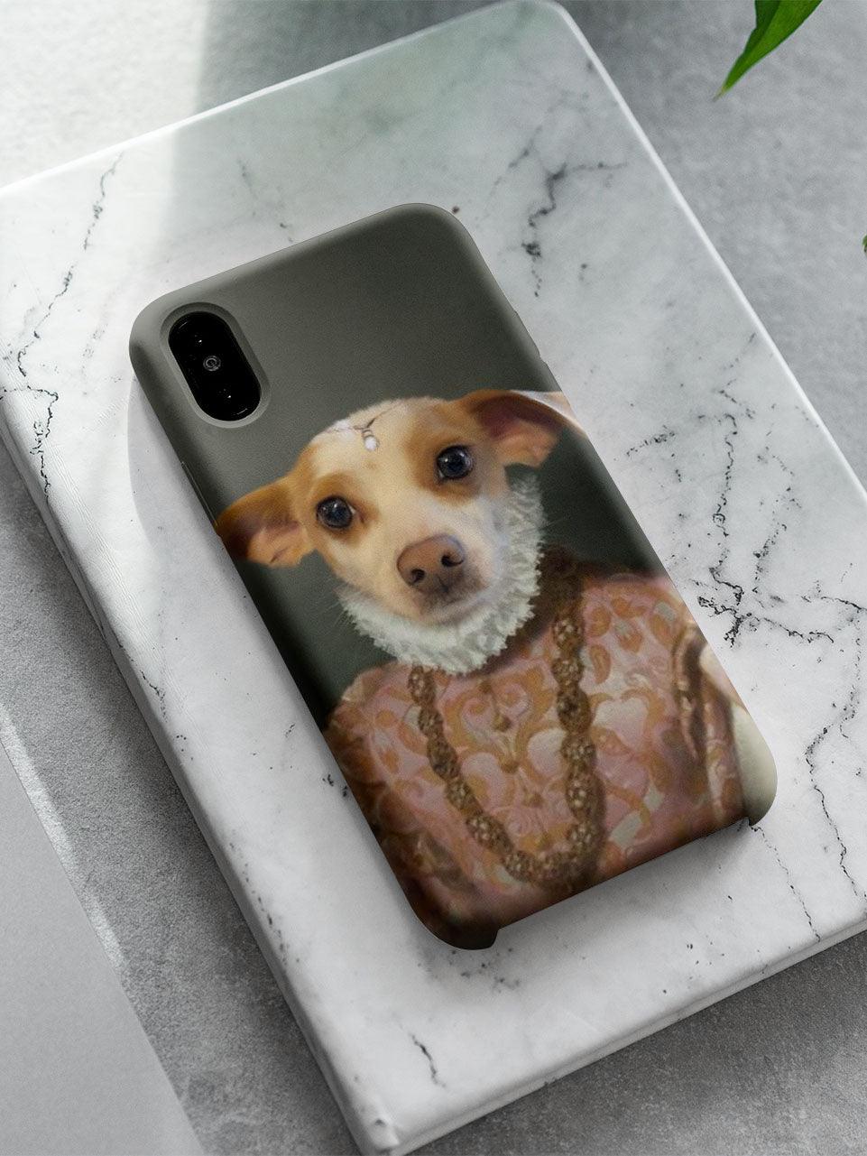 The Dame with Hairpiece - Custom Pet Phone Cases - NextGenPaws Pet Portraits
