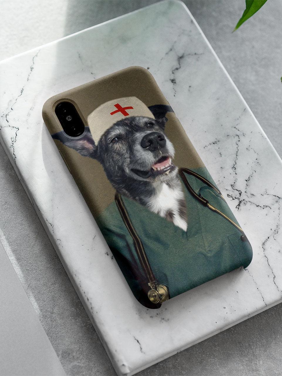 The Nurse - Custom Pet Phone Cases - NextGenPaws Pet Portraits