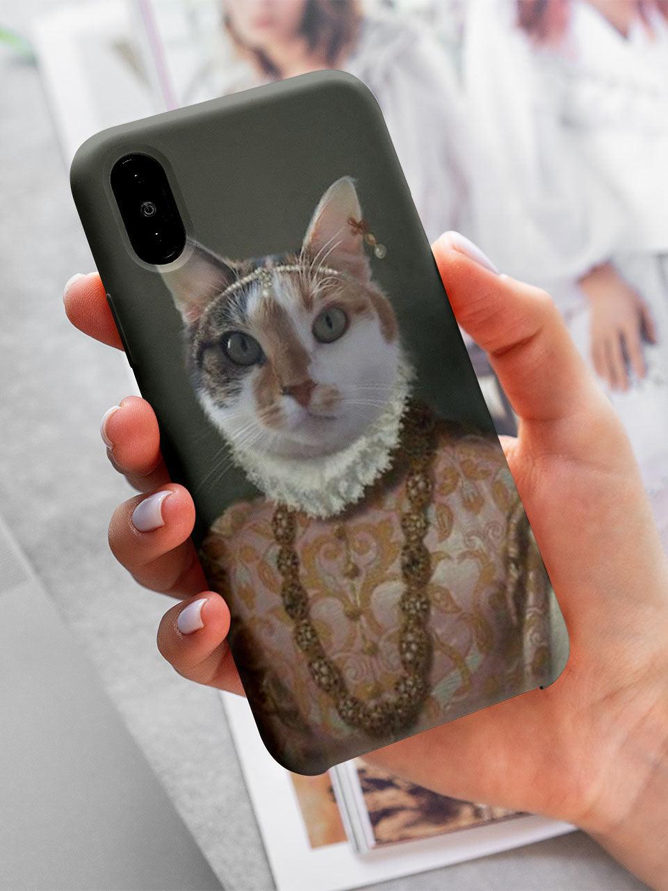 The Dame with Hairpiece - Custom Pet Phone Cases - NextGenPaws Pet Portraits