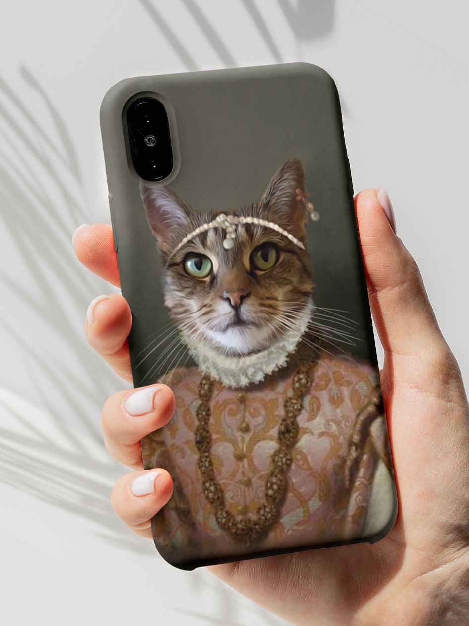 The Dame with Hairpiece - Custom Pet Phone Cases - NextGenPaws Pet Portraits