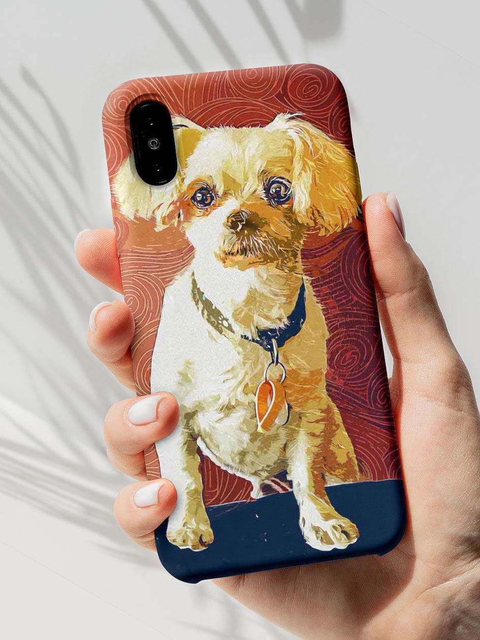 Abstract Oil Painting - Custom Pet Phone Cases - NextGenPaws Pet Portraits