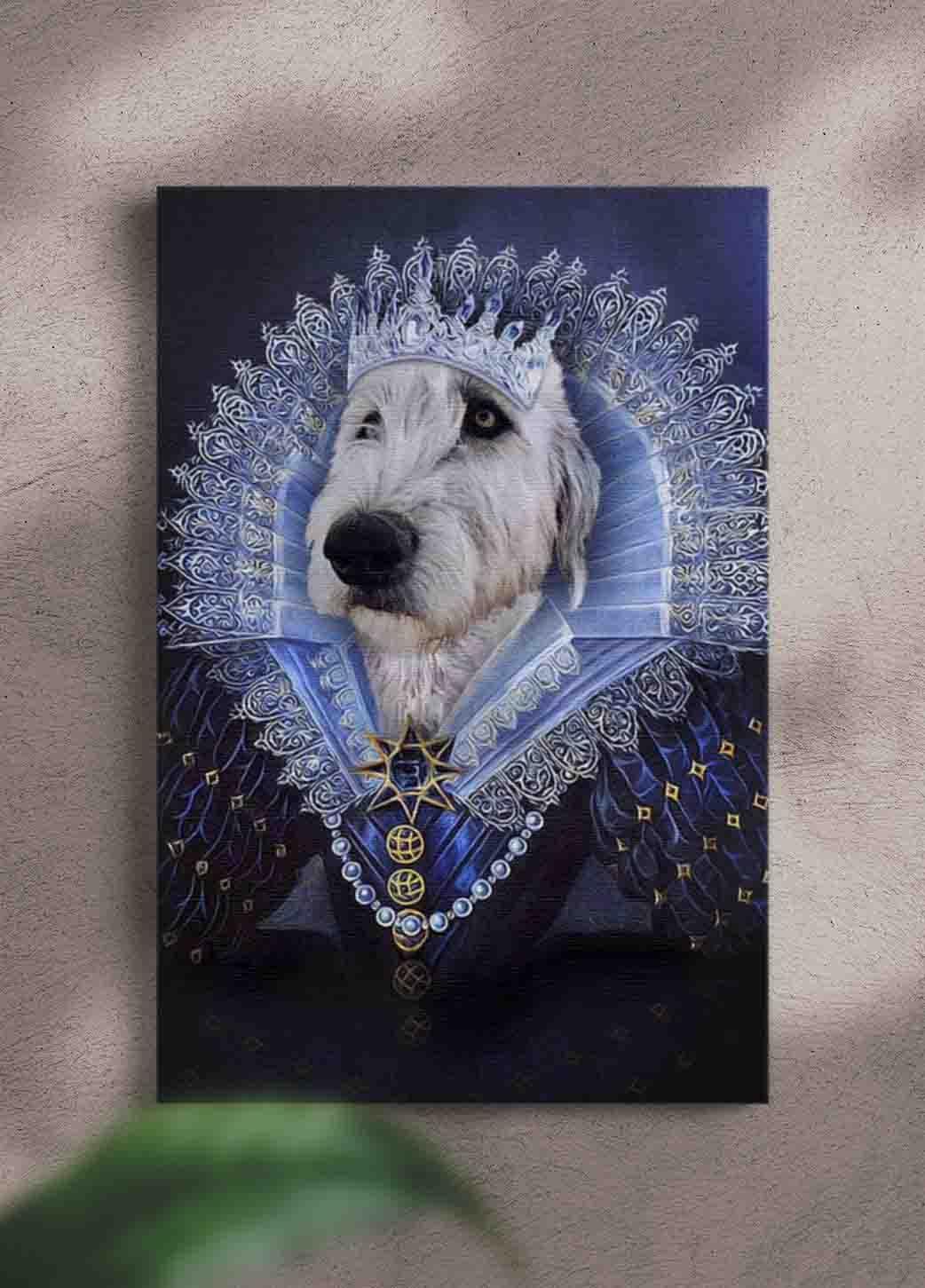 The Ice Queen - Custom Pet Portrait - NextGenPaws Pet Portraits