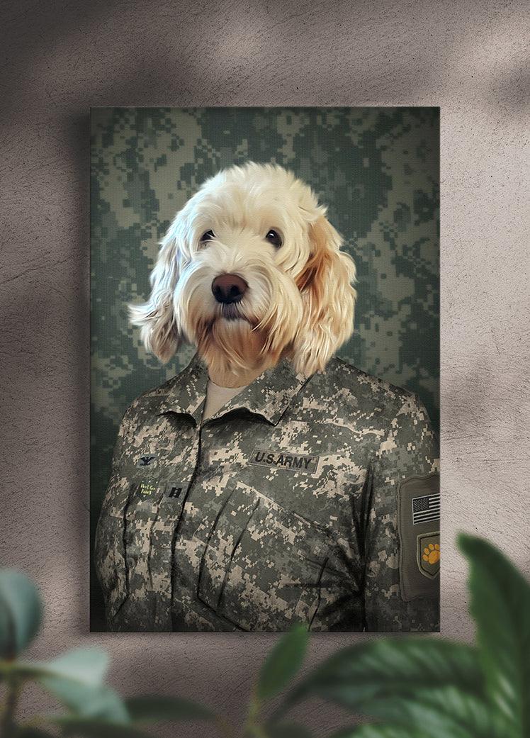The US Army - Custom Pet Portrait - NextGenPaws Pet Portraits