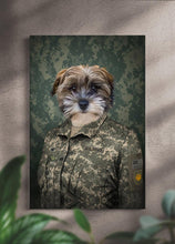 Load image into Gallery viewer, The US Army - Custom Pet Portrait - NextGenPaws Pet Portraits
